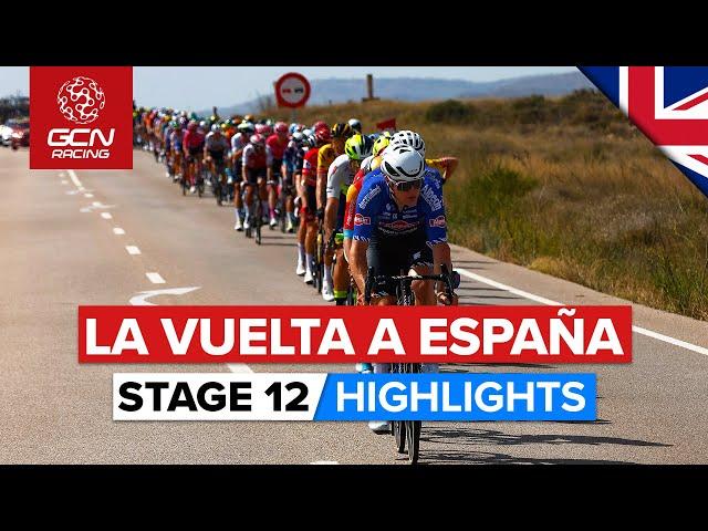 A Long Day Waiting For The Sprint Teams To Pounce! | Vuelta A España 2023 Highlights - Stage 12