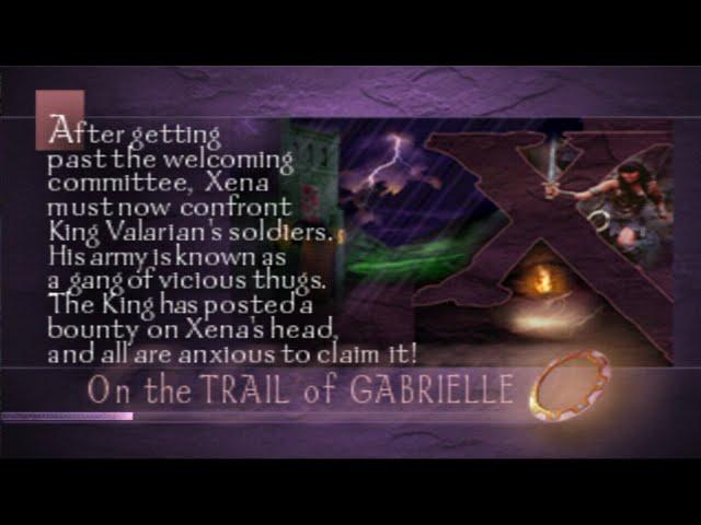 [PS1] Xena The Warrior Princess Level 5 On the Trail of Gabrielle