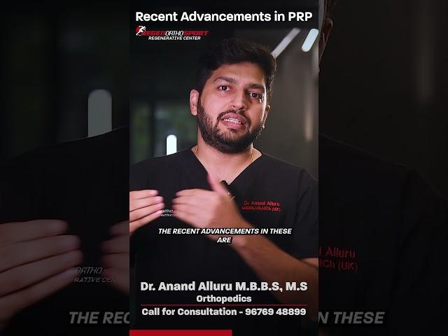 Recent Advancements in PRP || Dr. Anand Alluru | Orthopedic | #orthopedics | ABN