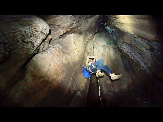 100 Foot Drop Down A Cave Near Nashville