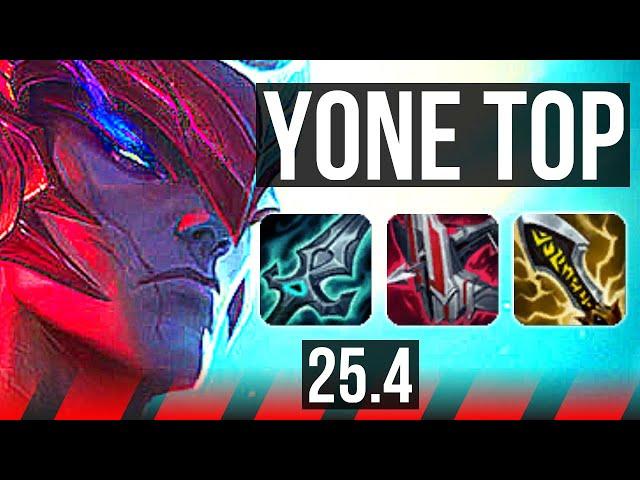 YONE vs YORICK (TOP) | 10/3/5 | EUW Master | 25.4