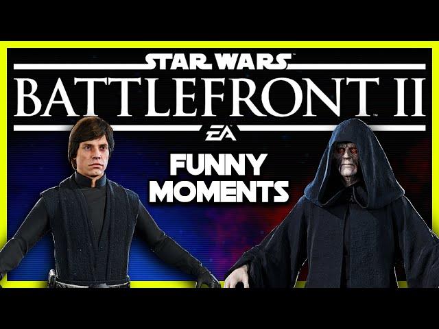 Heroes VS Villains w/Friends | Star Wars: Battlefront 2 (Funny Moments)