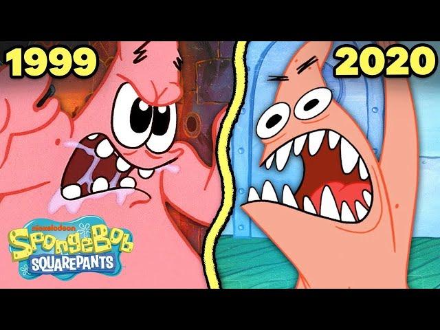 Patrick Timeline  Freak Out Moments Through the Years | SpongeBob