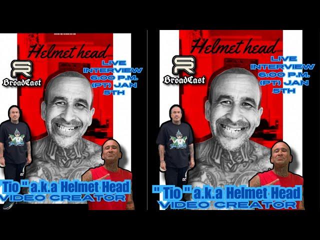 The one and only " Tio " a.k.a Helmet Head 🪖 Beloved Video Creator LIVE INTERVIEW By SR Broadcast