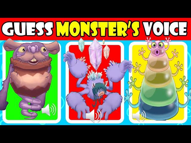 GUESS the MONSTER'S VOICE | MY SINGING MONSTERS | Jeumpha, Quartzal, Wokka-Yokka, Slim-O