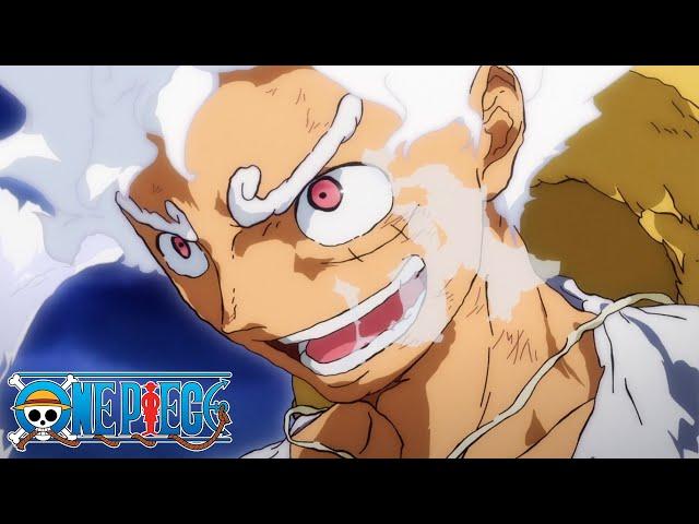 Luffy Gear 5 Survives a Direct Impact | One Piece