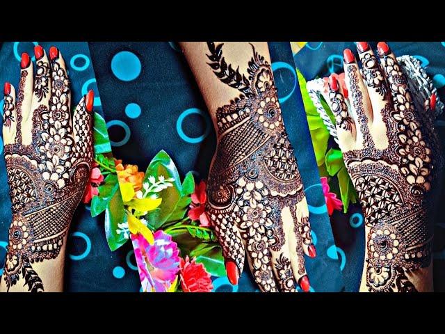 Gorgeous Mehndi Art by Hamna - Beautiful Henna Design For Hand