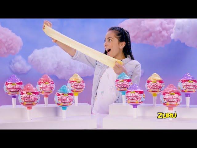 ZURU Oosh Cotton Candy Cuties! | NEW SCENTED SLIME WITH SURPRISE SQUISHY CUTIE