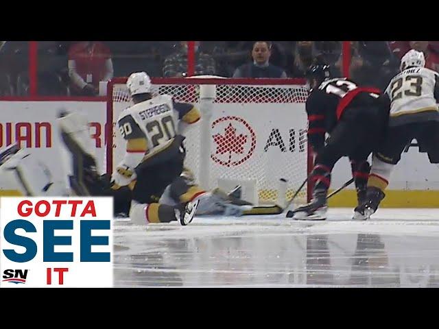 GOTTA SEE IT: Robin Lehner Makes Incredible Desperation Save