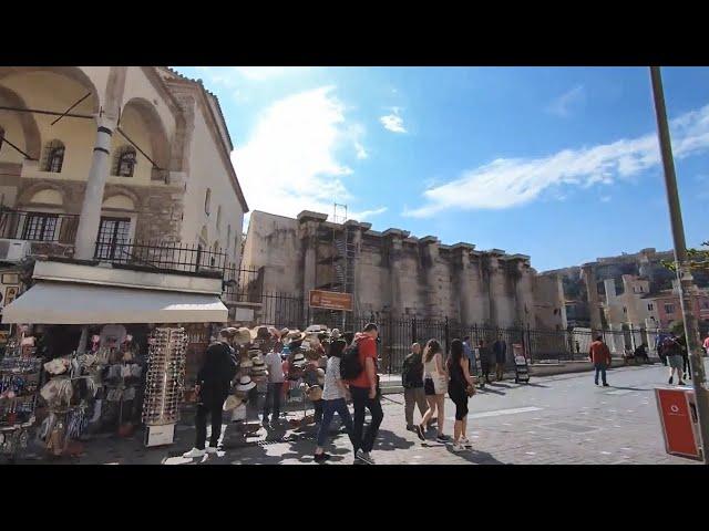 Part 1 Athens Greece How to find your way from Syntagma Square to Monastiraki and beyond  April 2023