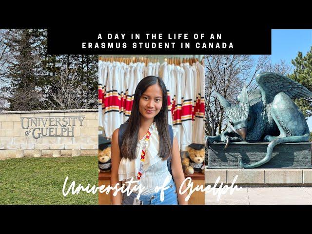 a day in the life of an Erasmus Student in Canada (University of Guelph) 