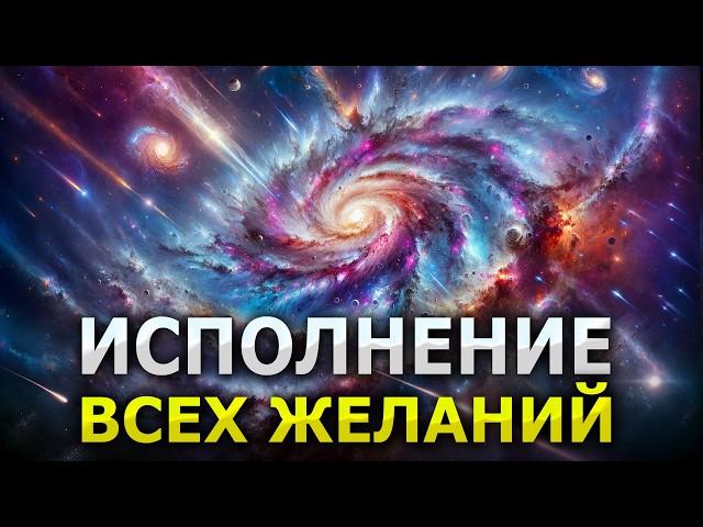 ВСЁ ИСПОЛНИТСЯ! СИЛЬНЕЙШИЙ САБЛИМИНАЛ НА ИСПОЛНЕНИЕ ВСЕХ ЖЕЛАНИЙ!