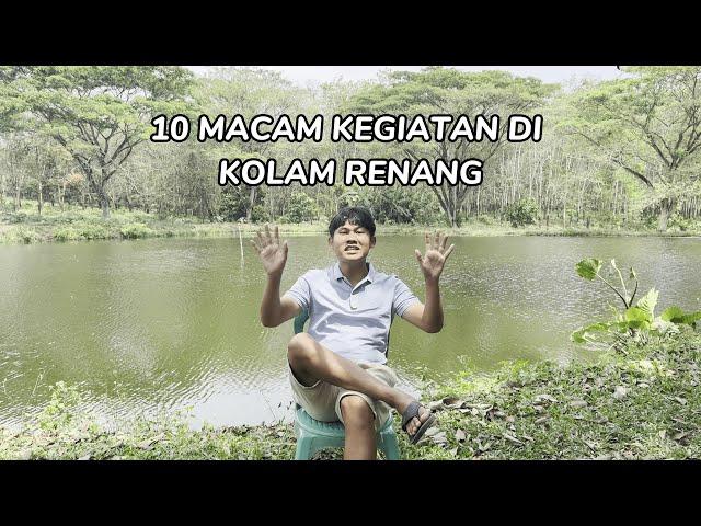 10 MACAM KEGIATAN DI KOLAM RENANG