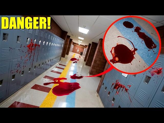 IF YOU SEE BLOOD AT YOUR SCHOOL, RUN AWAY AND CALL FOR HELP! (you've been WARNED)