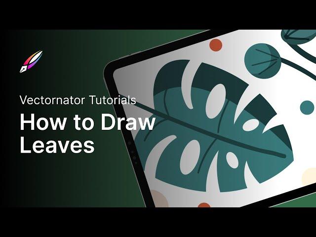 You Can Draw This! Create 2 Types of Leaves with @Sooodesign
