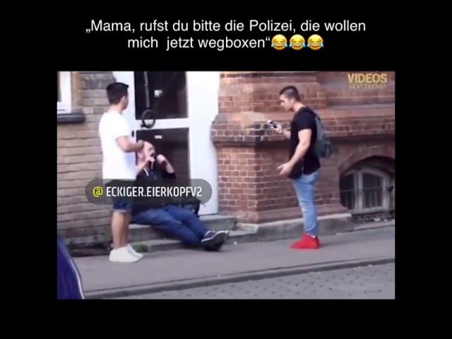 "Mama rufst du bitte die Polizei die wollen mich jetzt wegboxen" Prank | Meme #289