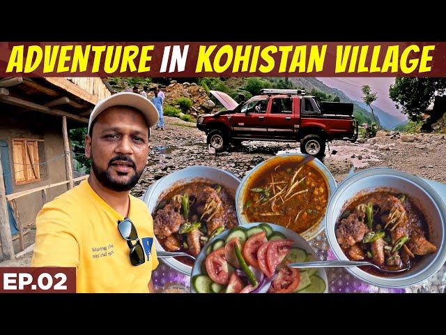 Kohistan mai Adventure | Badakot Village ka Safar | Nashta in Mansehra, Street Food Pakistan