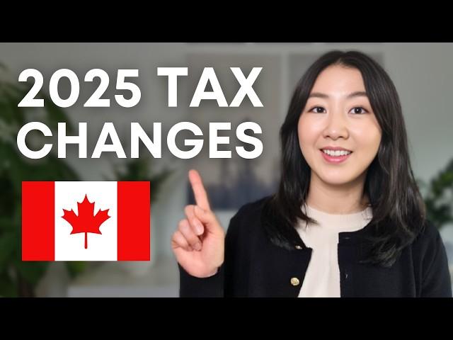 ACCOUNTANT EXPLAINS 2025 Tax Changes | TFSA, RRSP, FHSA, CPP, Tax Brackets, New Capital Gains Tax