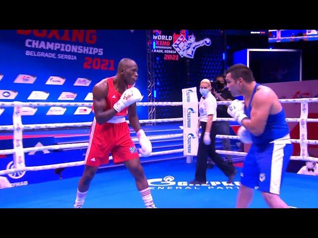 Day 3 (86kg) LUTEKE Christopher (COD) vs KORBAJ BARRERA Nalek VEN | AIBA WCHs 2021