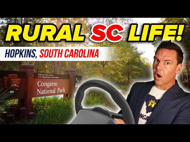 Exploring HOPKINS South Carolina | Rural South Carolina Driving Tour | Living in Columbia SC