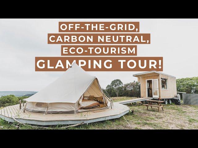 *OFF-GRID* Byron Bay Glamping FULL TOUR! The Camp | Slow Stays