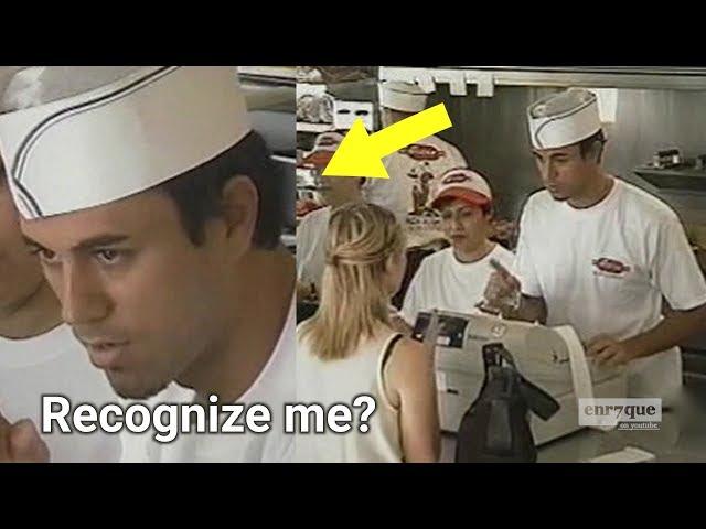 Enrique Iglesias Sells Burgers, Hits on Women and Pranks Elderly