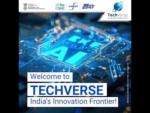 Explore the Future of Indian Tech at #TechVerse! #DigitalIndia #DeepTech #StartupIndia