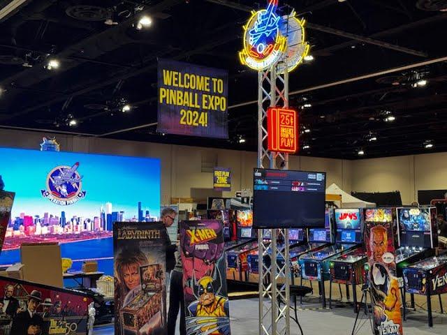 CELEBRATING 40 YEARS OF THE PINBALL EXPO '24