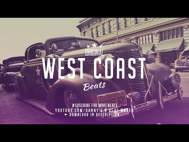 "West Coast" - Freestyle Rap Beat Hip Hop Instrumental  (Prod: Danny E.B)