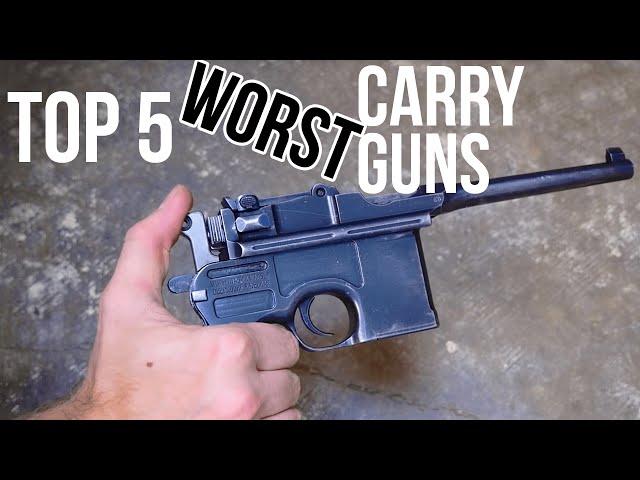 Top 5 Hilariously Bad Carry Guns | TFBTV