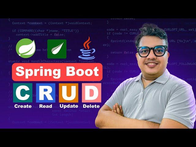 Spring Boot CRUD for Beginners: Full-Stack App with Thymeleaf, MySQL & Tailwind