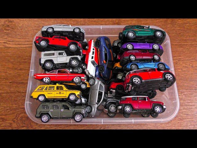 Toy Cars in the Box in Large Quantity