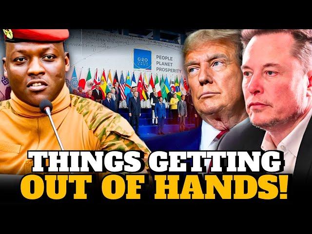 Trump Boycotts G20 Meeting Held In South Africa On Elon Musk’s Orders! What Next...