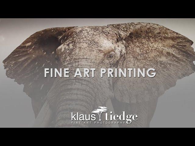 Fine Art Printing - Limited Edition Prints by Klaus Tiedge