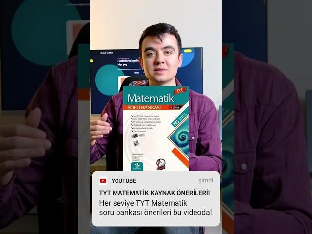 TYT MATEMATİK KAYNAK KİTAP ÖNERİSİ!
