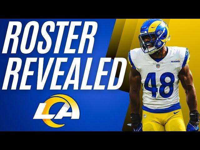 Rams ANNOUNCE initial 53-man roster for 2024