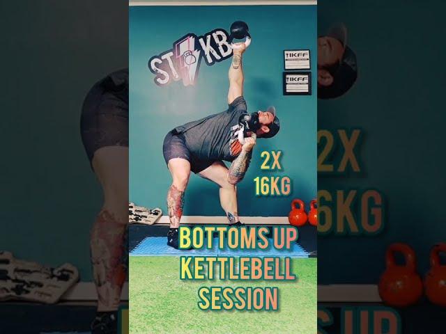 Can You Do This Advanced Double Kettlebell Workout ? Bottoms Up Kettlebell