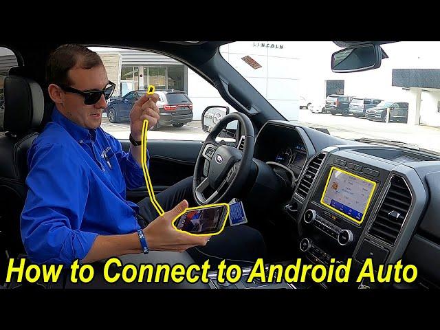 How to Connect to Android Auto in Your Ford | Smail Ford