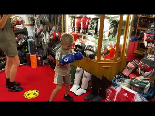 Two brothers Sparring Session at Ringmaster Boxing Sports - Kids Boxing Gloves UK