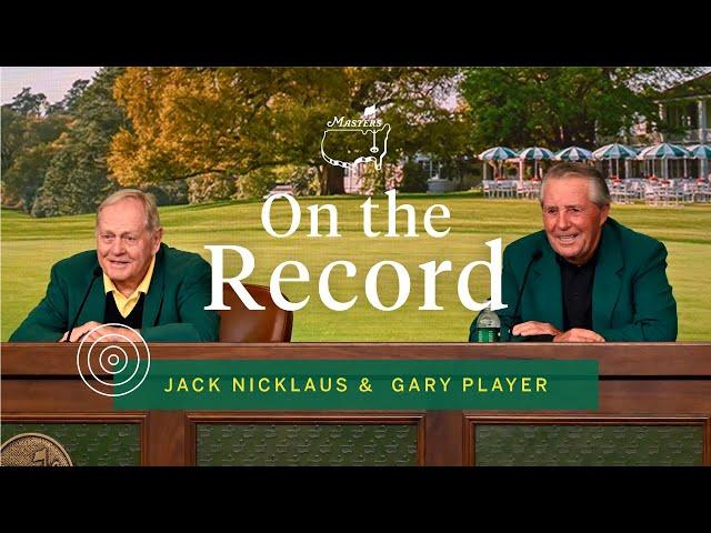 Jack Nicklaus and Gary Player discuss Honorary Starter tradition | Masters Press Conference