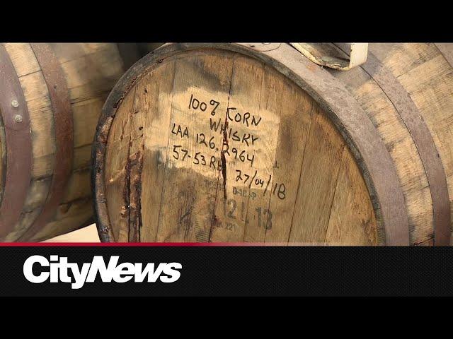 Edmonton-area distillery produces Canadian “bourbon”