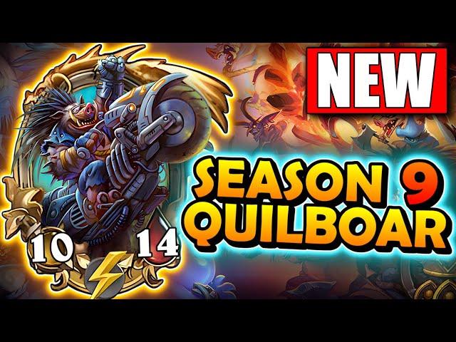 The NEW Quilboar Strategy is Broken?! | Hearthstone Battlegrounds