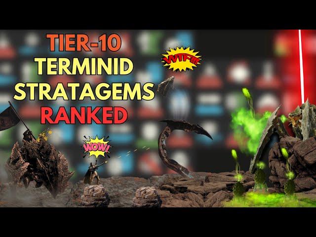 THE STRATAGEMS TO USE FOR SUPER HELLDIVE BUGS | Helldivers 2 Tierlist