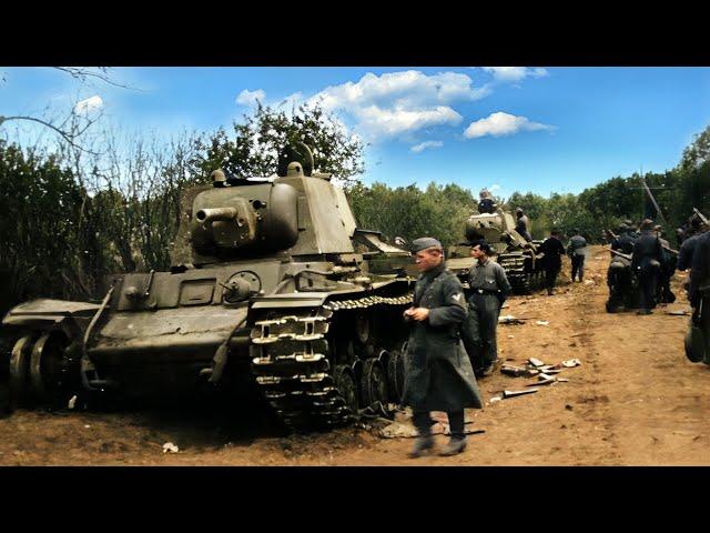 Уникальные съемки разгрома Брянского фронта в октябре 1941 года