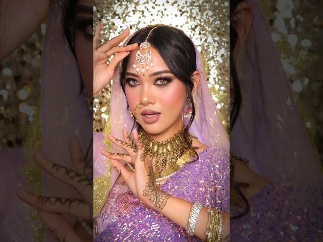 OK Let’s dance one more time, shall we?  #asokamakeup #indianmakeup #blingbabi