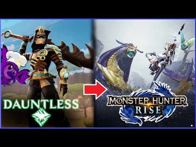 Dauntless Main Plays Monster Hunter Rise For the First Time