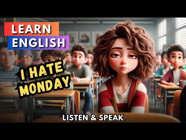 I Hate Mondays | Improve Your English | English Listening Skills - Speaking Skills