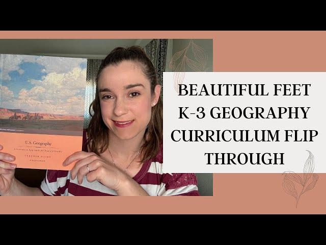 Beautiful Feet U.S. Geography Curriculum | How to Use for Kindergarten