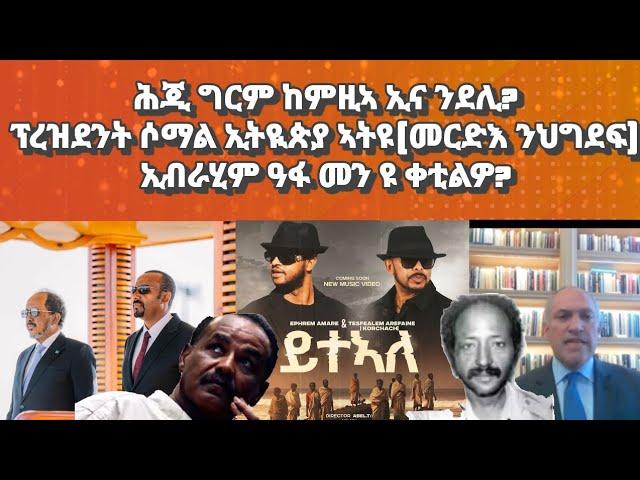 ሕጂ ግርም ዘይከምዚኣ እንታይ ደልየ? መርድእ ንህግደፍ ፕረዝደንት ሶማል ኣብ ኣዲስ ኣበባ፡ ኢብራሂም ዓፋ መን ዩ ቀቲልዎ ብሓቂ?#eritrea#habesha