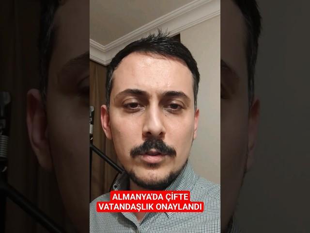 Almanya'da Çifte Vatandaşlık Onaylandı #almanya #gurbetçi